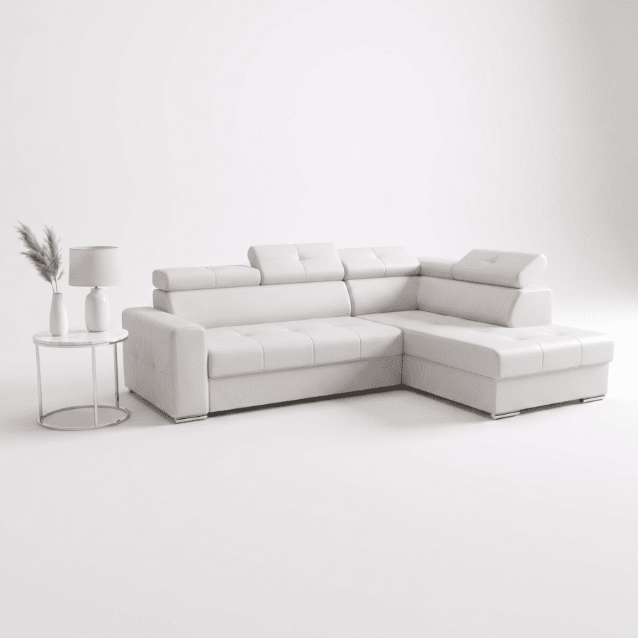 LÆDER MARGOT 1 HJØRNESOFA  260×185