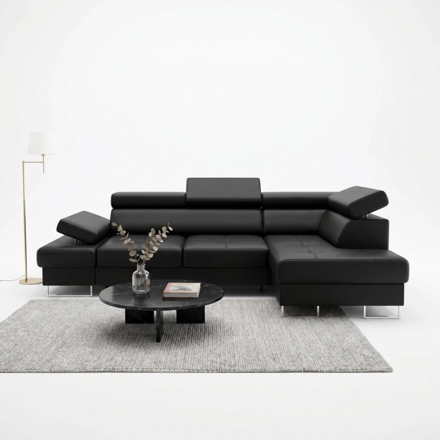 LÆDER GALAKSE MINI HJØRNESOFA 170x280