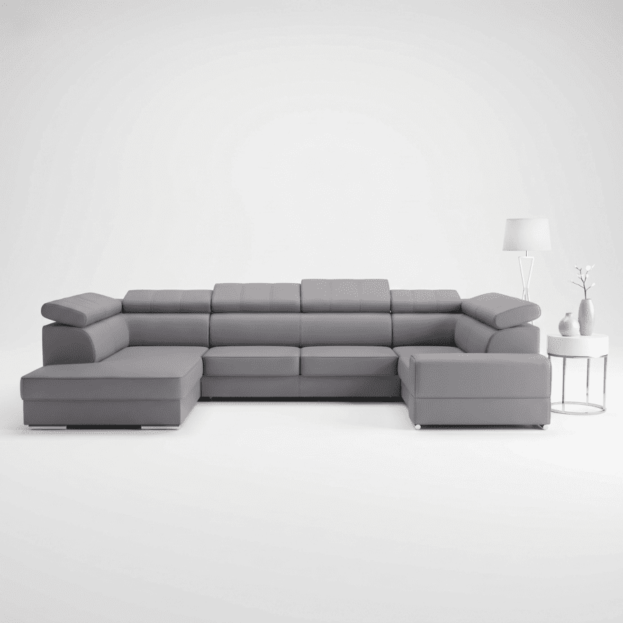 LÆDER ROYALS MAX 1 HJØRNESOFA 210x375x185