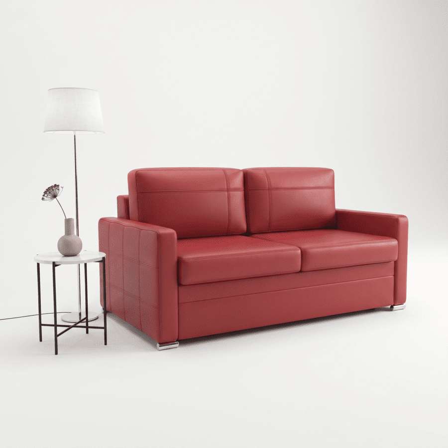LÆDER AVICI 3 -167 CM AMERICANA-SOFA MED SOVEFUNKTION