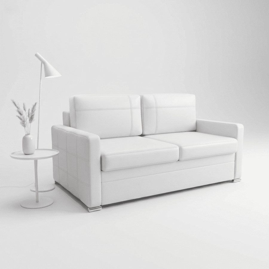 LÆDER AVICI 4 -PER. AMERICAN SOFA 187CM