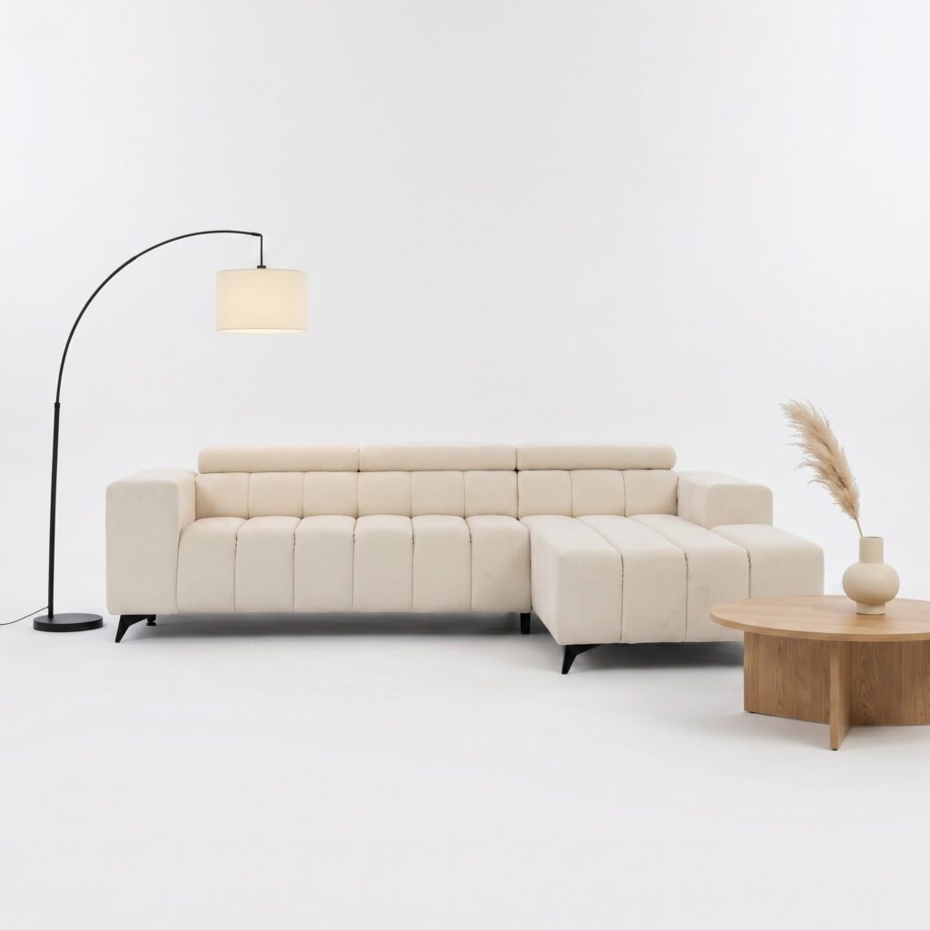 RAMZES HJØRNESOFA L 285×180