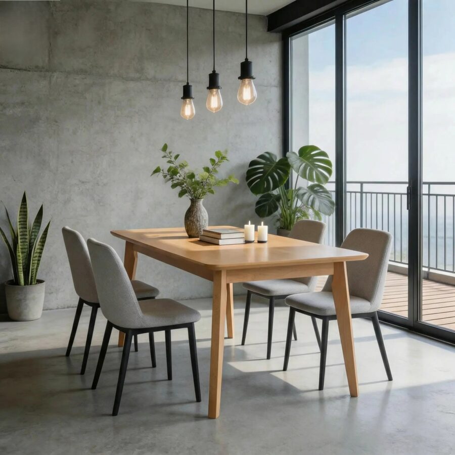 SPISEBORD REKTANGEL SB16 80x140x180 FORNIR