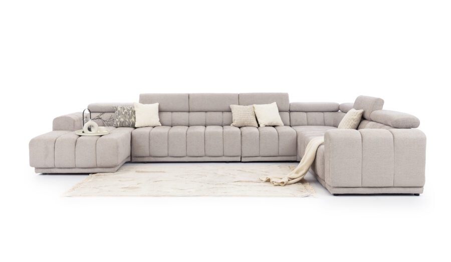 Lunø XX- Large hjørnesofa 430 x 280