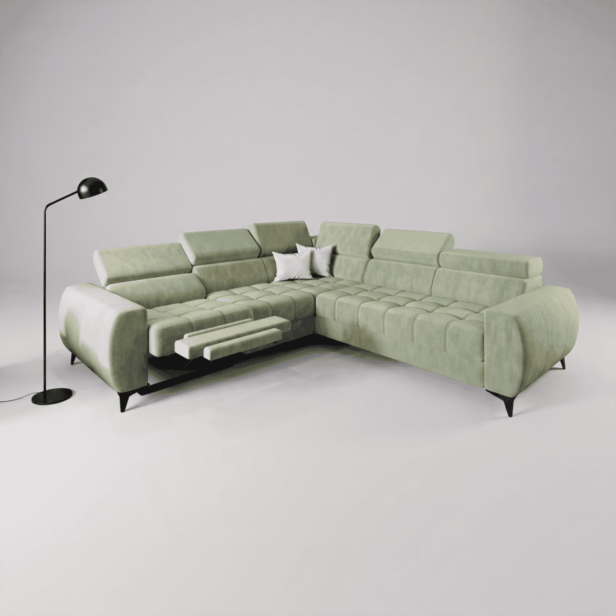 POLA 2 RELAX 260x255 – HJØRNESOFA MED SOVEFUNKTION  