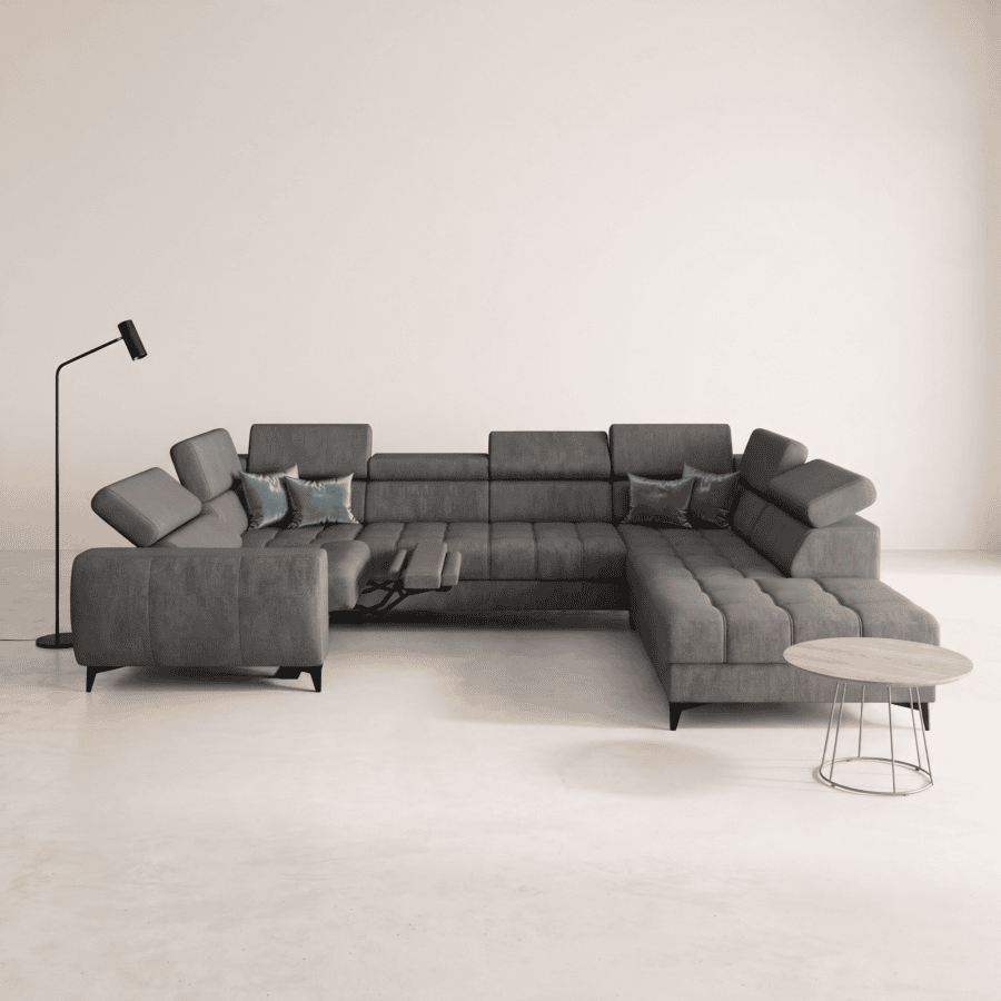 Pola Max 1 Relax 225×350×195 – HJØRNESOFA MED SOVEFUNKTION